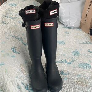 Hunter Classic Navy Waterproof Boots